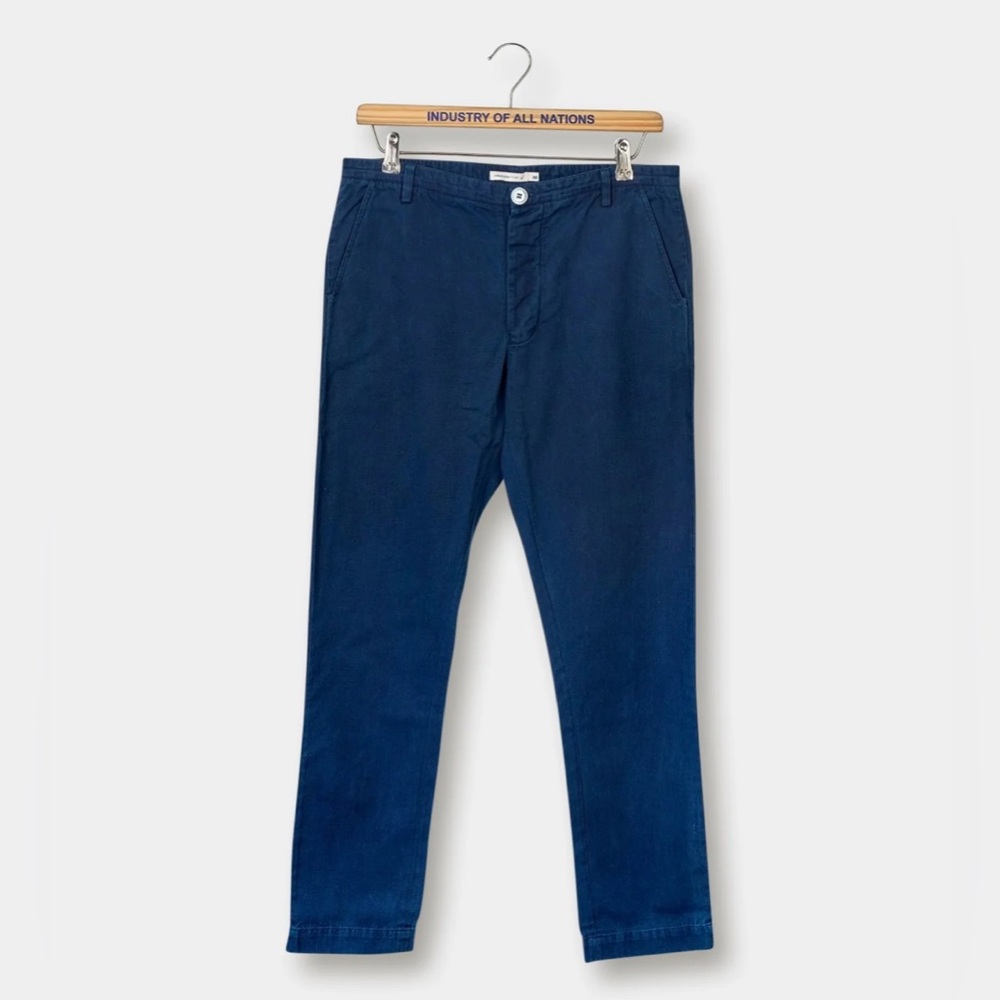Industry of All Nations Indigo 100% Organic Chinos